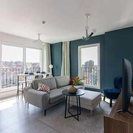 דירה Sophisticated 2br Corner Haven W/ Parking & Gym #131
